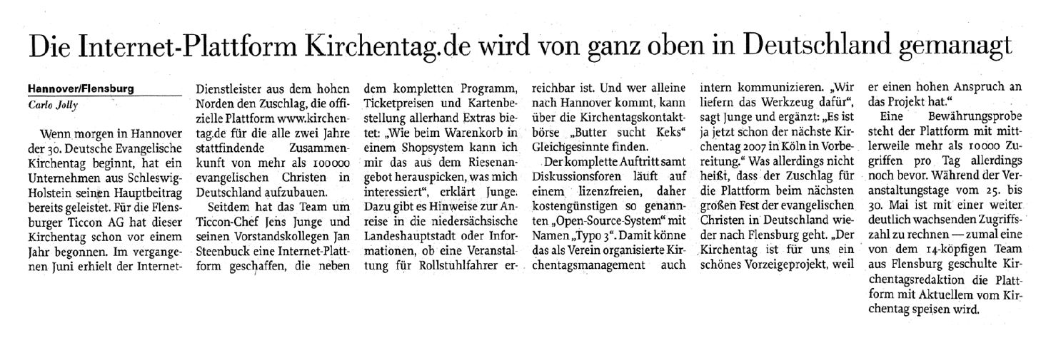2005 — Personalisierte Websites